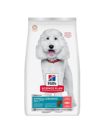 HILL'S Science Plan Canine Adult Medium Hypoallergenic Salmon 6kg pour chiens adultes de races moyennes avec saumon