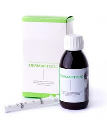 GEULINCX Dermafit Dog 125 ml préparation soutenant une peau et un pelage sains chez les chiens