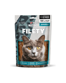 PAN MIĘSKO Filets de Maquereau friandise pour chat 100 g