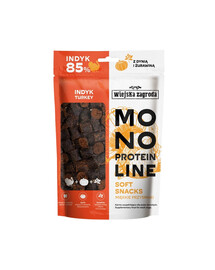 WIEJSKA ZAGRODA Friandises molles monoprotéiques pour chiens Dinde 115 g