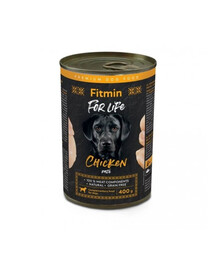 FITMIN For Life pâté pour chien au poulet 400 g