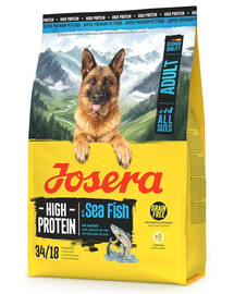 JOSERA High Protein Adult Sea Fish nourriture riche en protéines pour chiens 3kg