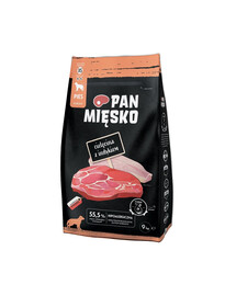 Cielęcina z indykiem XS 9kg