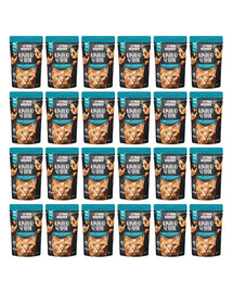 PAN MIĘSKO Morceaux dans une sauce Dinde au thon nourriture humide pour chats 24x85 g