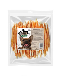 MR. PRETZEL Bâton enroulé de viande de poulet 500 g friandise pour chien