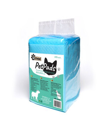 MR. PRETZEL Tapis hygiéniques pour chien 60x60cm 40 pièces très absorbantes