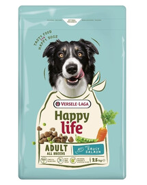 VERSELE-LAGA Happy Life Adult with Salmon 2,5kg nourriture pour chiens avec saumon