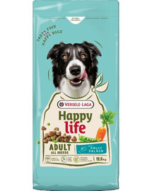 VERSELE-LAGA Happy Life Adult with Salmon 12,5kg nourriture pour chiens avec saumon