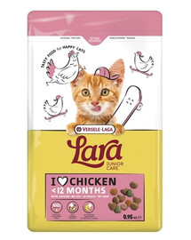 VERSELE-LAGA Lara Junior Chicken 950 g nourriture pour chatons et jeunes chats au poulet