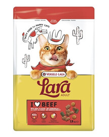 VERSELE-LAGA Lara Adult Beef 1,9 kg nourriture pour chats avec boeuf