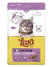VERSELE-LAGA Lara Adult Light Sterilized 900 g nourriture pour chats stérilisés