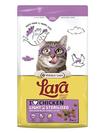 VERSELE-LAGA Lara Adult Light Sterilized 7 kg nourriture pour chats stérilisés