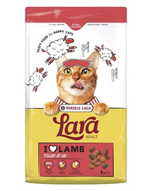 VERSELE-LAGA Lara Adult Lamb 7 kg nourriture pour chats à l'agneau