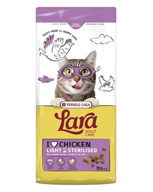 VERSELE-LAGA Lara Adult Light Sterilized 12,5 kg nourriture pour chats stérilisés