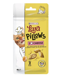 VERSELE-LAGA Lara Snack Pillows with Cheese Happy Vibes 60g friandise pour un bon moral au fromage