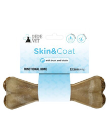 PAKA ZWIERZAKA PEPE Vet Skin&Coat Os fonctionnel 13,5 cm (70 g) pour une peau et un pelage sains chez les chiens