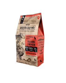 WIEJSKA ZAGRODA Bœuf et dinde croustillants L 2 x 9 kg