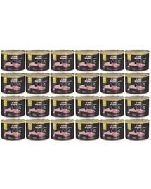 PAN MIĘSKO Indyk z gęsią mokra karma dla kotów 24x200 g