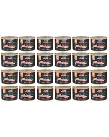 PAN MIĘSKO Indyk z królikiem mokra karma dla kota 24x200 g