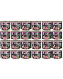 PAN MIĘSKO Kurczak z cielęciną mokra karma dla kociąt 24x200 g