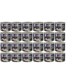 PAN MIĘSKO Indyk z łososiem mokra karma dla kociąt 24x200 g