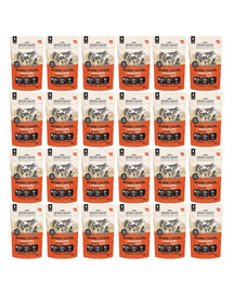 WIEJSKA ZAGRODA Superfoods Bœuf avec veau et cataire nourriture humide pour chat 24x100 g