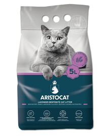 ARISTOCAT Bentonite Plus litière en bentonite lavande 5 l