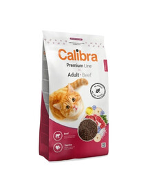 CALIBRA Cat Premium Adult Beef 10 kg nourriture pour chats au boeuf