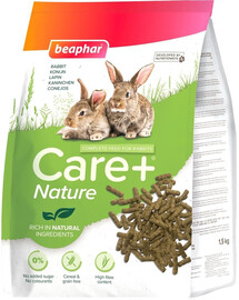 BEAPHAR Care+ Nature Rabbit Nourriture pour lapins 1,5 kg