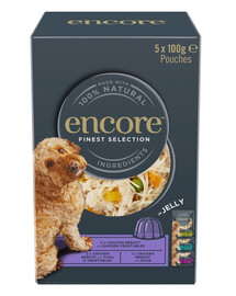 ENCORE Dog Finest Selection in Jelly Multipak 5x100 g mix saveurs au poulet en gelée