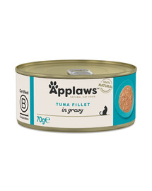 APPLAWS Cat Adult Tuna in Gravy filet de thon en sauce 70 g