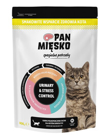 PAN MIĘSKO Specjalne potrzeby Urinary & Stress Control dla kotów 2x3 kg