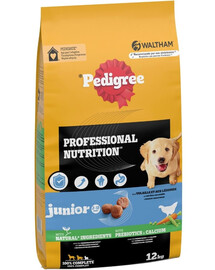 PEDIGREE Professional Nutrition Junior au Poulet et Légumes pour chiots de races moyennes et grandes 12 kg