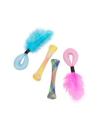 TRIXIE Set de Tubes catnip toys 4 pcs.
