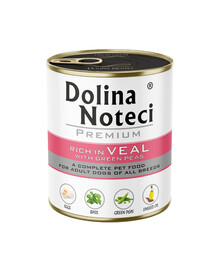 DOLINA NOTECI Premium Riche en veau avec petits pois 800 g