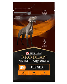 PURINA PRO PLAN Veterinary Diets Canine OM Obesity Management 3 kg pour chiens en surpoids