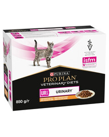 PRO PLAN Veterinary Diets Feline UR St/Ox Urinary Chicken 10x85 g