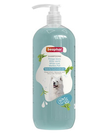 BEAPHAR Shampoo White Coat 1 l shampoo pour les poils blancs et clairs des chiens