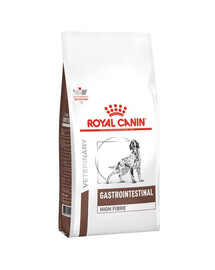 ROYAL CANIN Dog fibre response: croquettes pour chiens adultes souffrant de troubles digestifs et ayant tendance à la constipation 4 x 2 kg