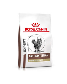 ROYAL CANIN Cat Fibre Response: croquettes pour chats adultes ayant tendance à la constipation et/ou aux boules de poils 6 x 400 g