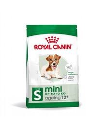 ROYAL CANIN Mini Adult 12+ 4 x 1,5 kg : croquettes pour chiens adultes de plus de 12 ans, de petite taille