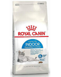 ROYAL CANIN Indoor Apetite Control 2x2 kg, croquettes pour chats adultes vivant exclusivement à l'intérieur et qui réclament de la nourriture