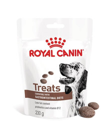 ROYAL CANIN VHN Dog Gastro Treats 6 x 230 g : friandises pour chiens au système digestif sensible