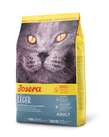 JOSERA Cat Leger pour chats peu actifs et stérilisés, 4 x 2 kg