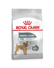 ROYAL CANIN CCN Mini Dental Care, croquettes pour chiens adultes de petite race, réduisant la formation de tartre, 2 x 1 kg