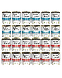 DOLINA NOTECI Mélange de saveurs Premium Riche en truite et en bœuf 24 x 800 g