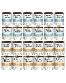 DOLINA NOTECI Mix saveurs Premium Riche en agneau et canard avec citrouille 24x800g
