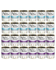 DOLINA NOTECI Mix saveurs Premium Riche en agneau et lapin avec canneberges 24x800g