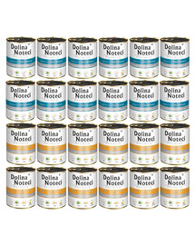 DOLINA NOTECI Mélange de saveurs Premium Riche en truite et en canard à la courge 24 x 800 g