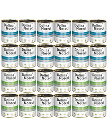 DOLINA NOTECI Mélange de saveurs Premium Riche en truite et en gibier 24 x 800 g